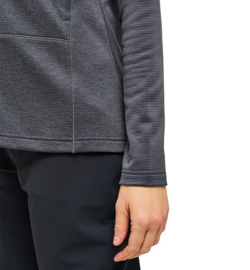 ROC Flash Mid Hood Women Magnetite