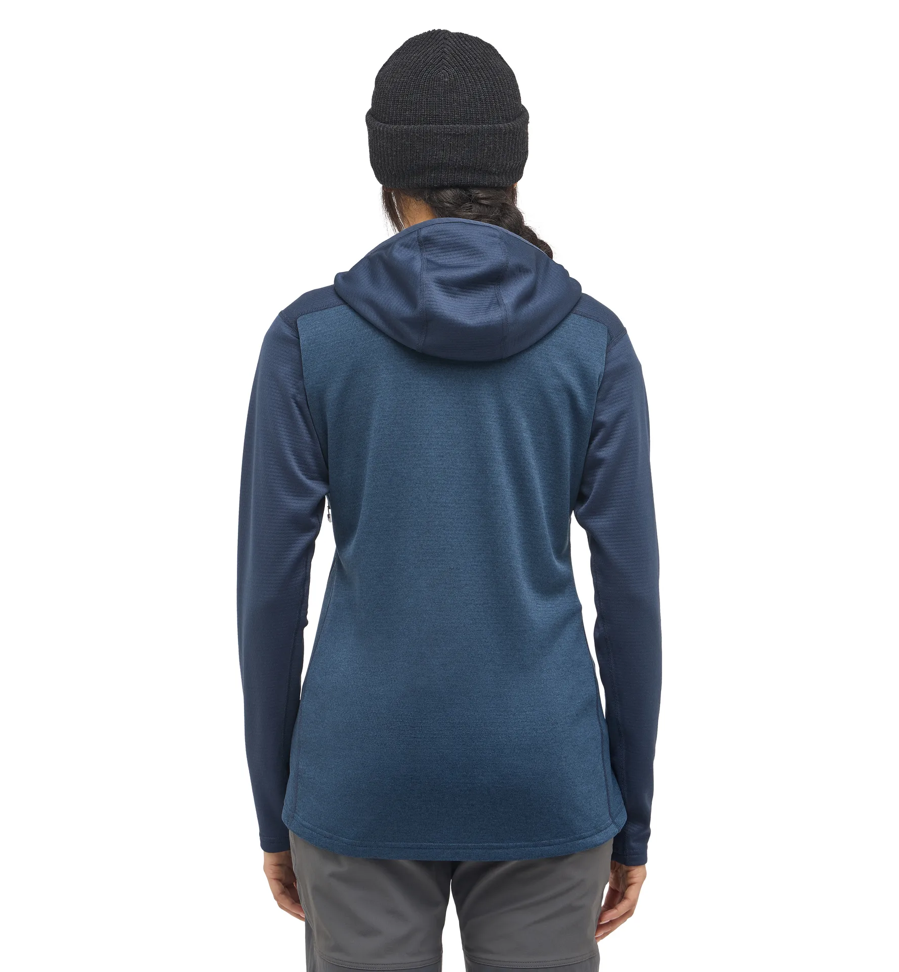 ROC Flash Mid Hood Women Tarn Blue