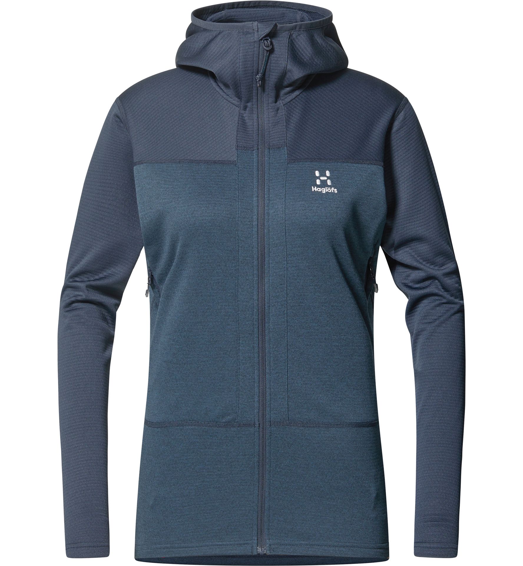 ROC Flash Mid Hood Women Tarn Blue
