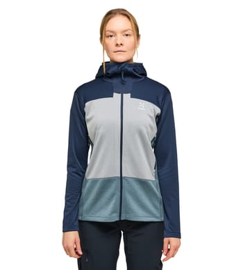 ROC Flash Mid Hood Women Tarn Blue/Concrete