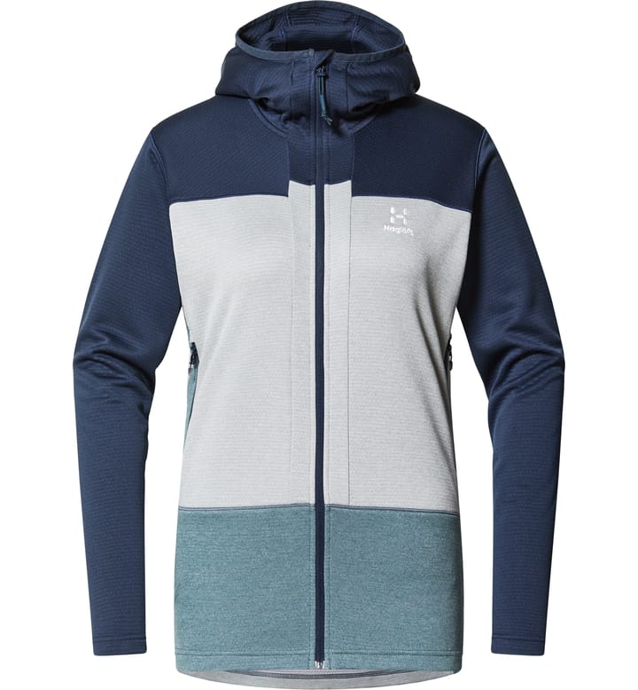 ROC Flash Mid Hood Women Tarn Blue/Concrete