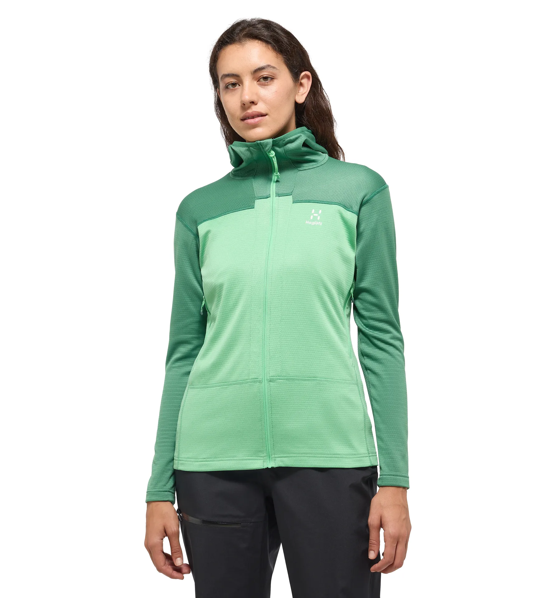 ROC Flash Mid Hood Women Dk Jelly Green/Mint Stone