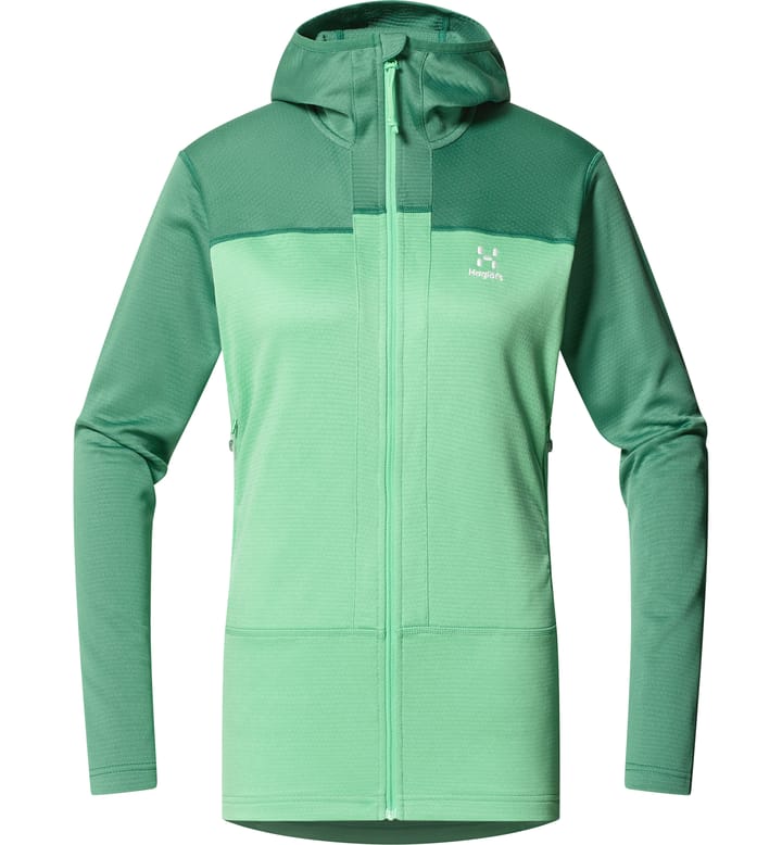 ROC Flash Mid Hood Women Dk Jelly Green/Mint Stone