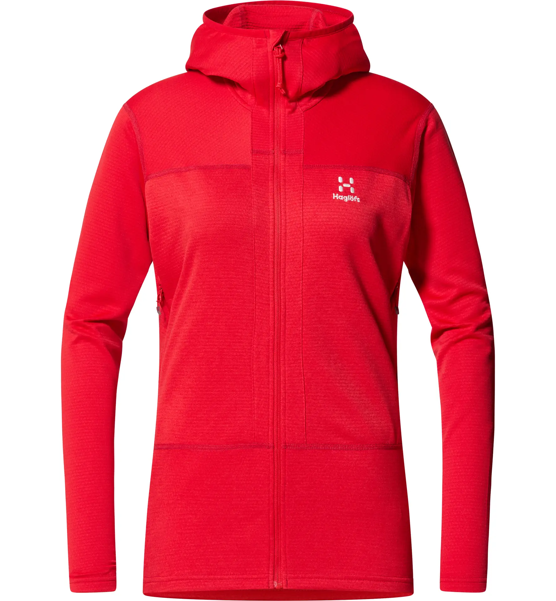 ROC Flash Mid Hood Women Bright Red