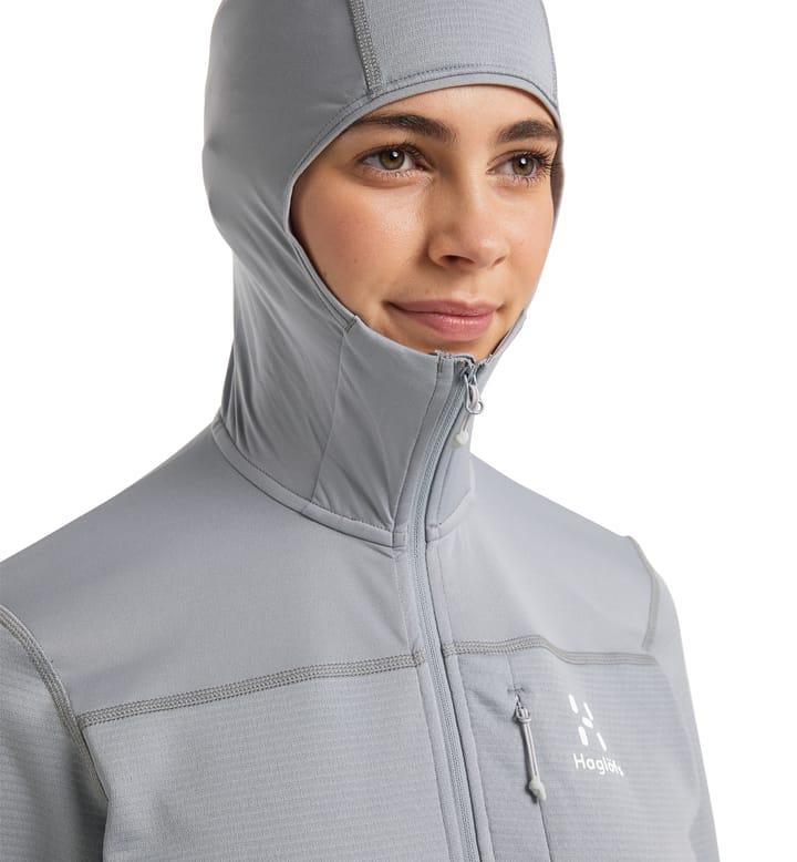 L.I.M Mid Multi Hood Women Concrete