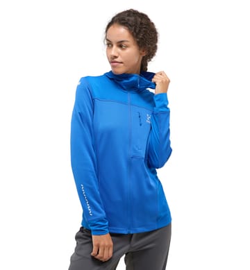 L.I.M Mid Multi Hood Women Electric Blue