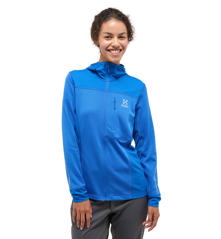 L.I.M Mid Multi Hood Women Electric Blue