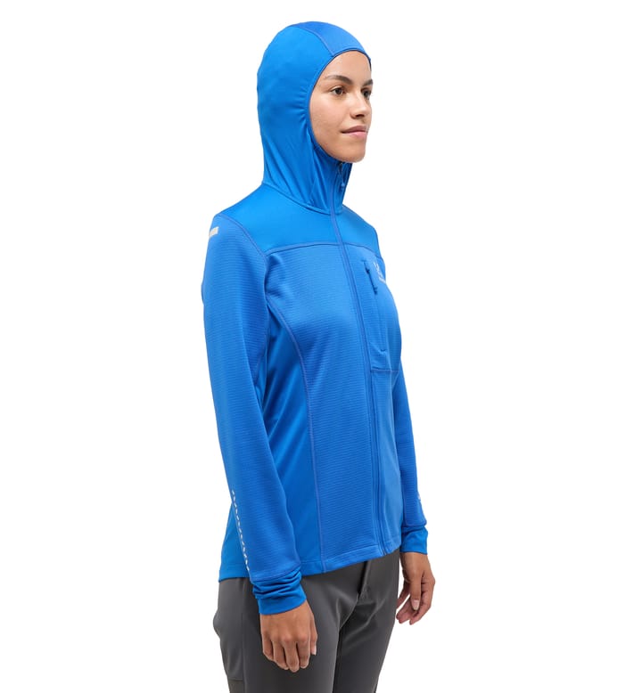 L.I.M Mid Multi Hood Women Electric Blue