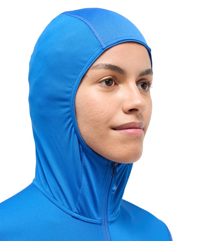 L.I.M Mid Multi Hood Women Electric Blue