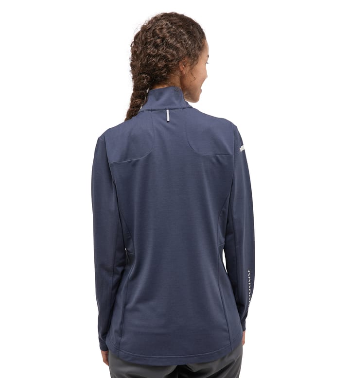 L.I.M Strive Mid Jacket Women Tarn Blue