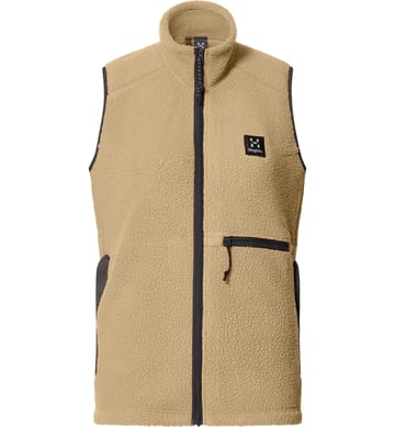 Malung Pile Vest Women Sand