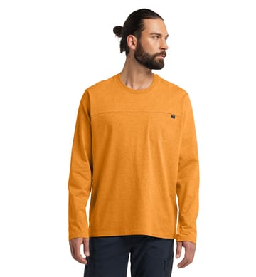 Curious Long Sleeve Tee Men Desert Yellow