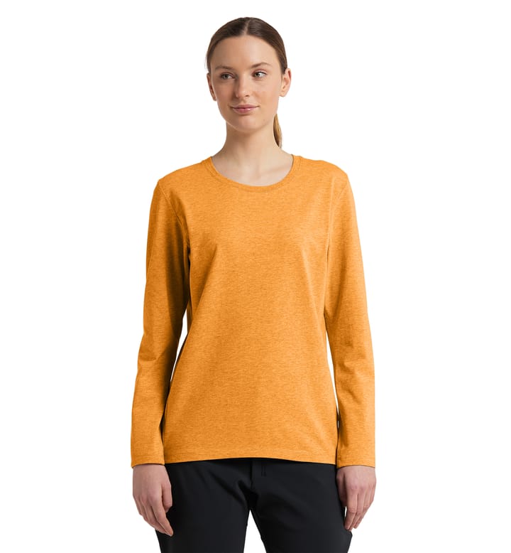 Curious Long Sleeve Tee Women Desert Yellow