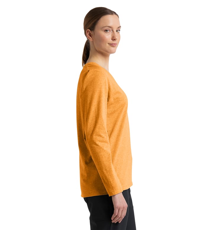 Curious Long Sleeve Tee Women Desert Yellow