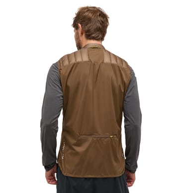 L.I.M Intense Trail Down Vest Men Teak Brown