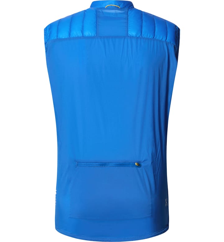 L.I.M Intense Trail Down Vest Men Electric Blue