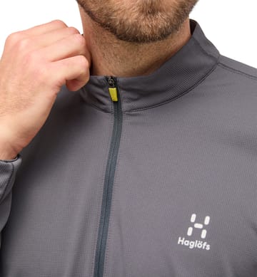 L.I.M Tempo Trail Halfzip Men Magnetite