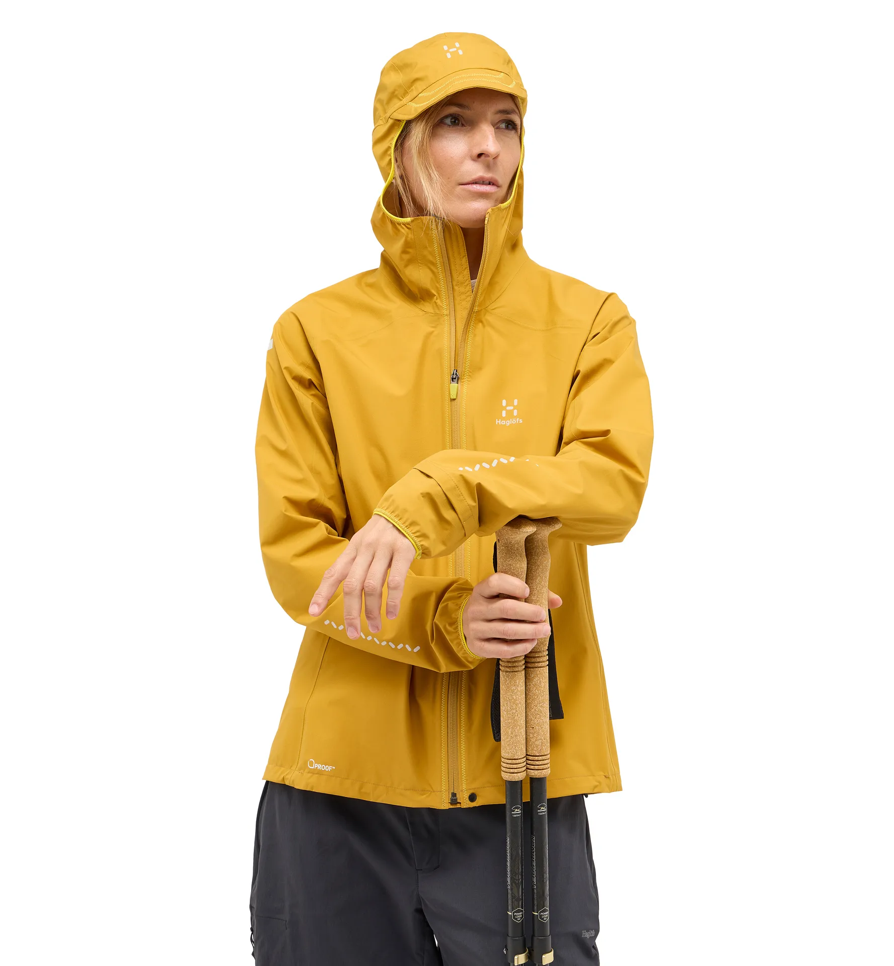 L.I.M Tempo Trail Proof Jacket Women Clay Yellow