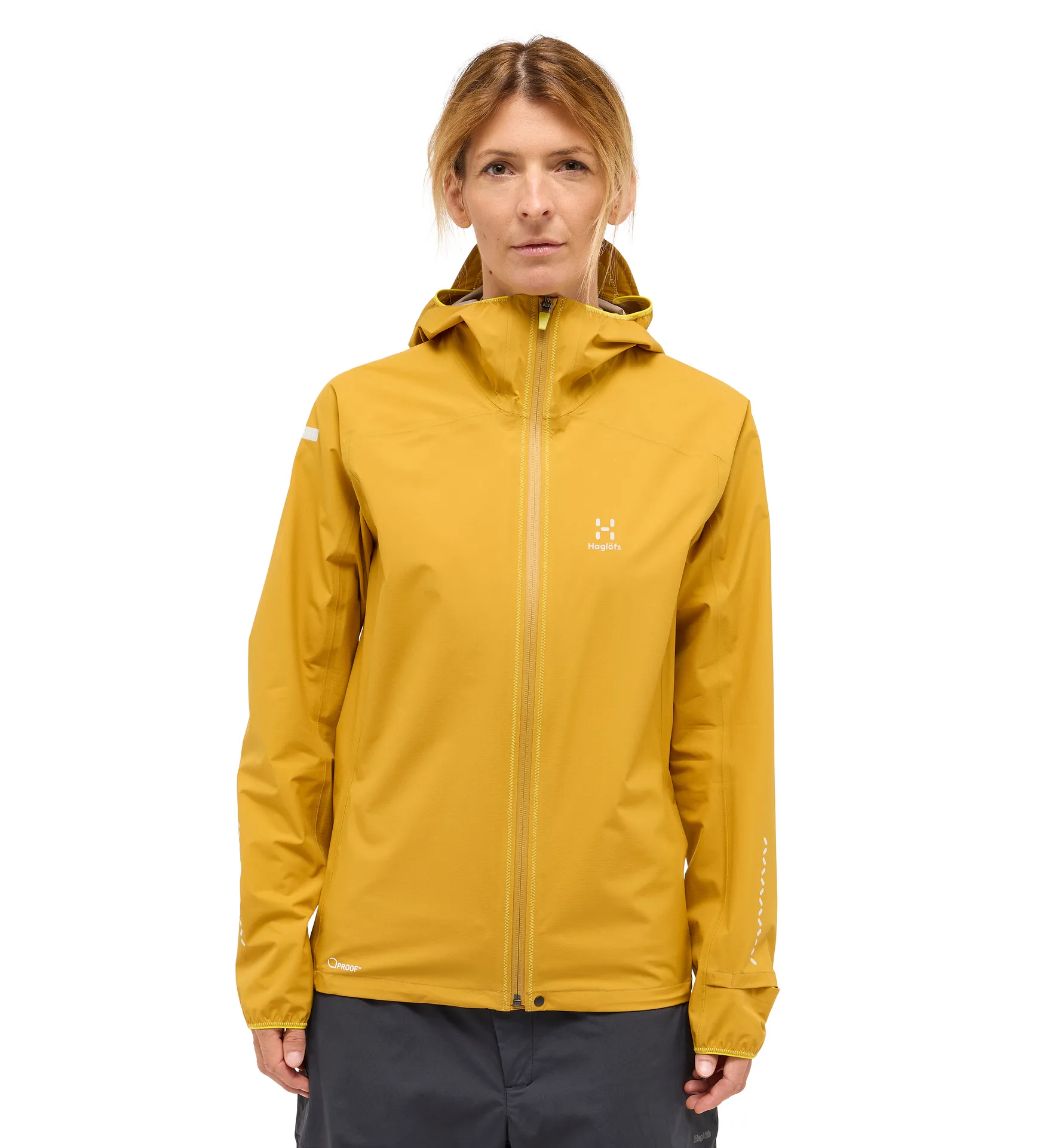 L.I.M Tempo Trail Proof Jacket Women Clay Yellow