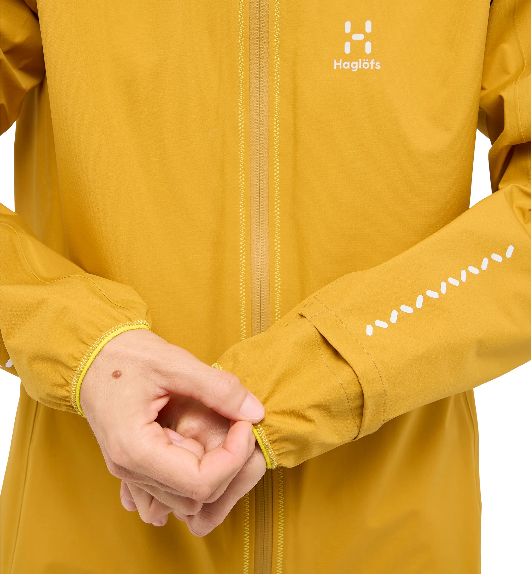 L.I.M Tempo Trail Proof Jacket Women Clay Yellow