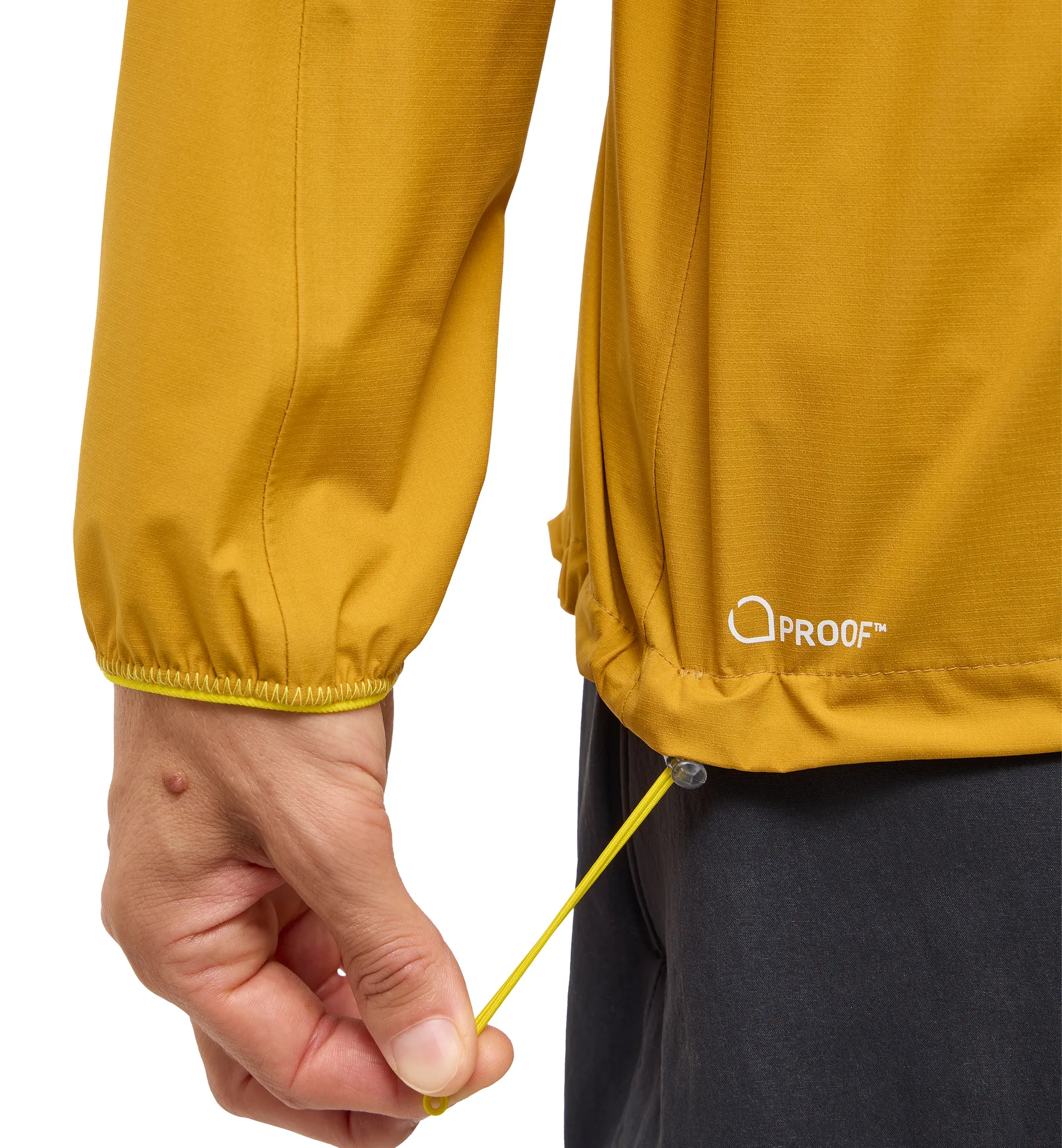 L.I.M Tempo Trail Proof Jacket Women Clay Yellow