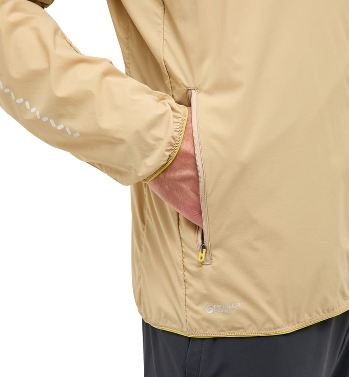 L.I.M Tempo Trail Jacket Men Sand