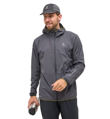 L.I.M Tempo Trail Jacket Men Magnetite