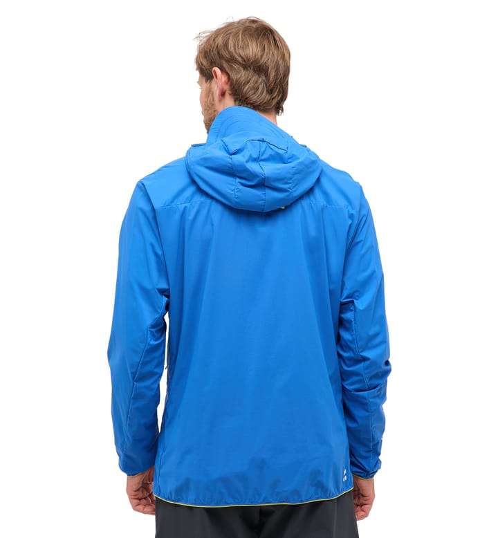 L.I.M Tempo Trail Jacket Men Electric Blue