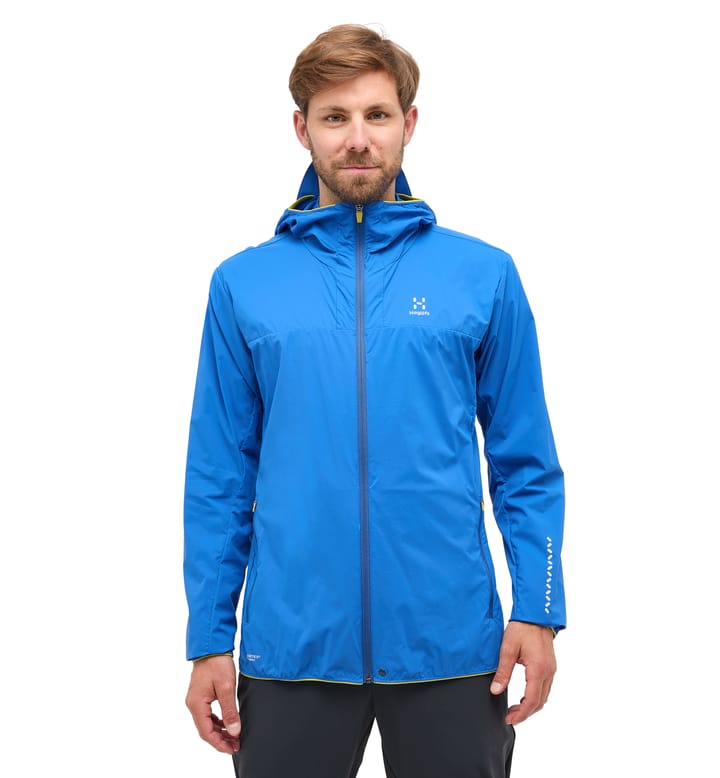 L.I.M Tempo Trail Jacket Men Electric Blue