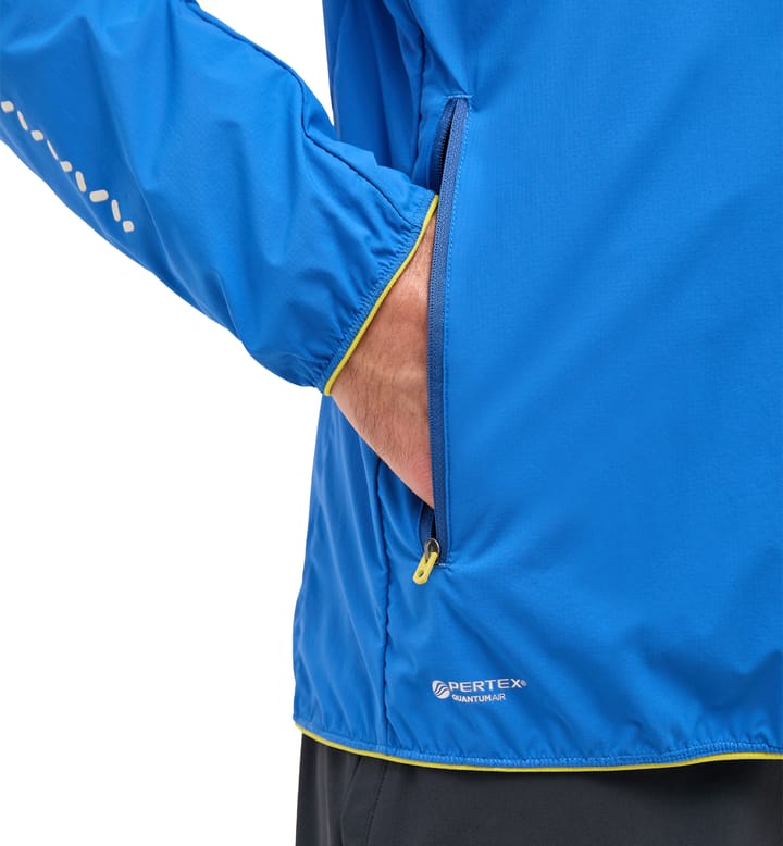 L.I.M Tempo Trail Jacket Men Electric Blue