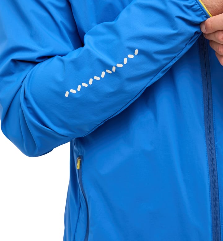 L.I.M Tempo Trail Jacket Men Electric Blue