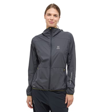 L.I.M Tempo Trail Jacket Women Magnetite