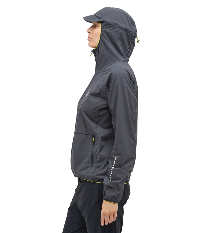 L.I.M Tempo Trail Jacket Women Magnetite