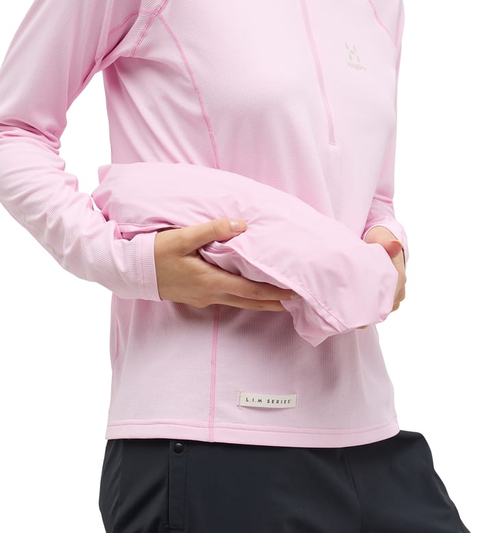 L.I.M Tempo Trail Jacket Women Fresh Pink