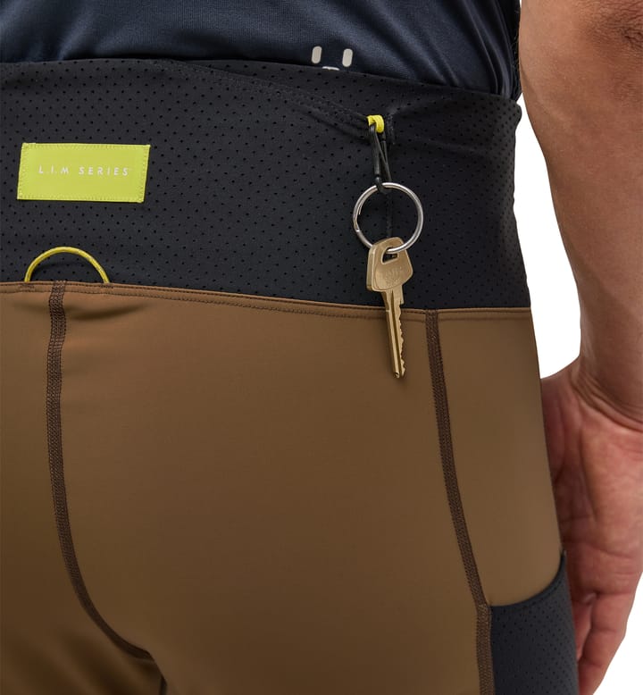 L.I.M Intense Trail Tights Men Teak Brown/True Black L.I.M Intense Trail Tights Men Teak Brown/True Black