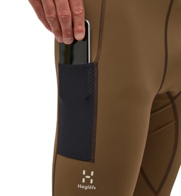 L.I.M Intense Trail Tights Men Teak Brown/True Black