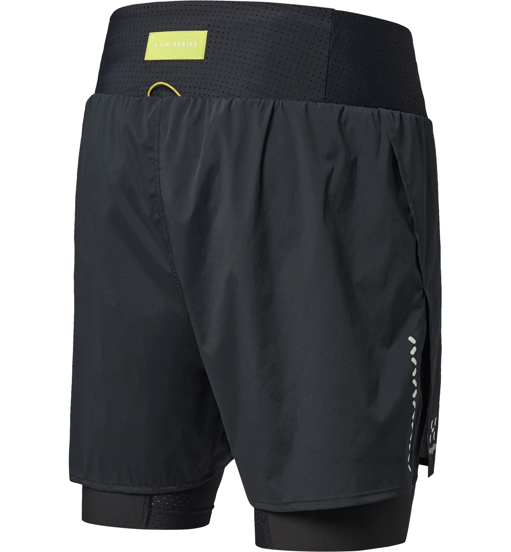 L.I.M Intense Trail 2-in-1 Shorts Men True Black