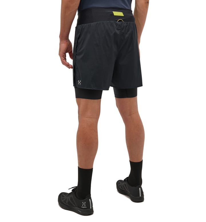 L.I.M Intense Trail 2-in-1 Shorts Men True Black