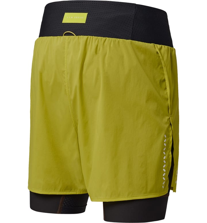 L.I.M Intense Trail 2-in-1 Shorts Men Aurora/Teak Brown