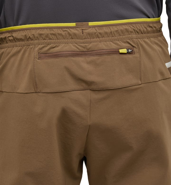 L.I.M Tempo Trail Pants Men Teak Brown/True Black