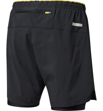 L.I.M Tempo Trail 2-in-1 Shorts Men True Black