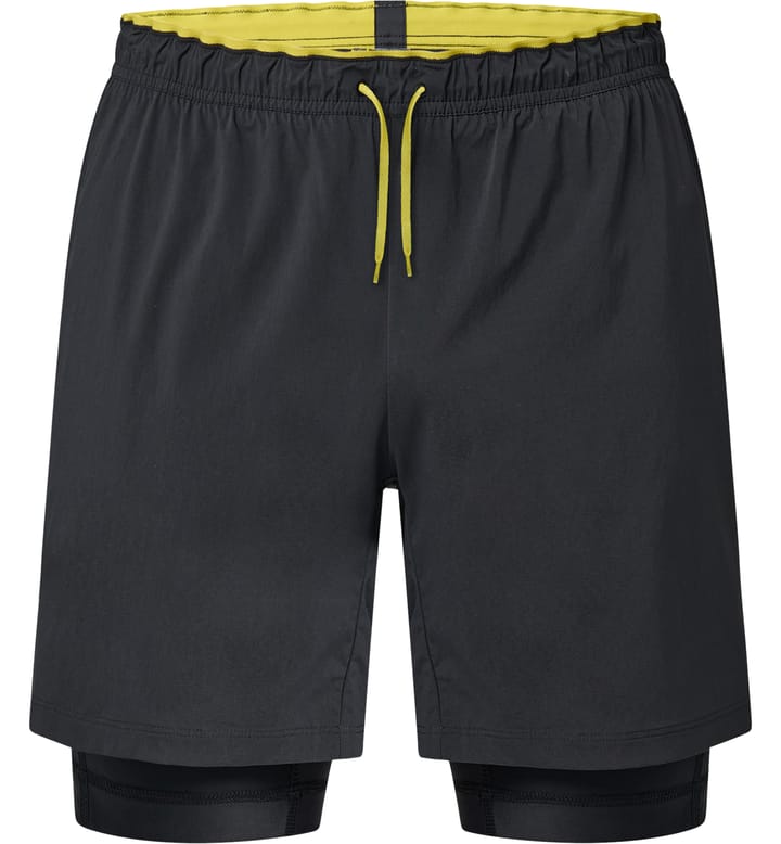 L.I.M Tempo Trail 2-in-1 Shorts Men True Black