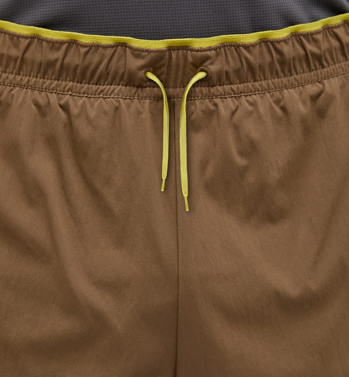 L.I.M Tempo Trail 2-in-1 Shorts Men Teak Brown/True Black