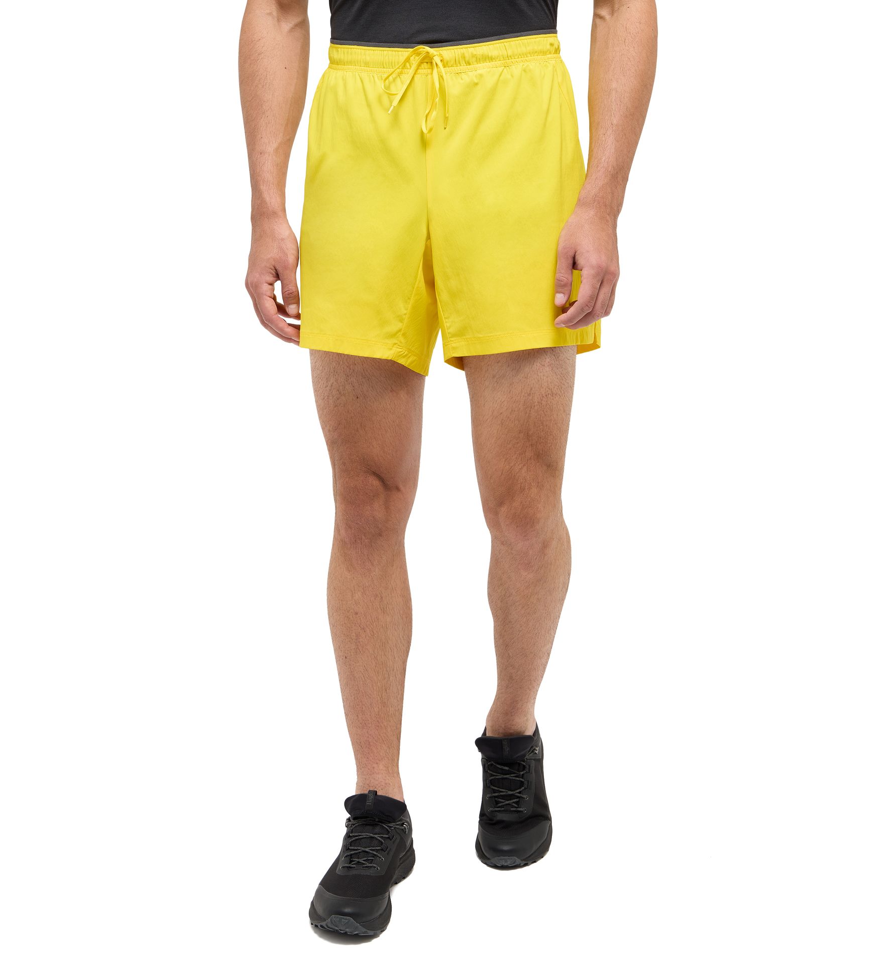 L.I.M Tempo Trail Shorts Men Tech Yellow