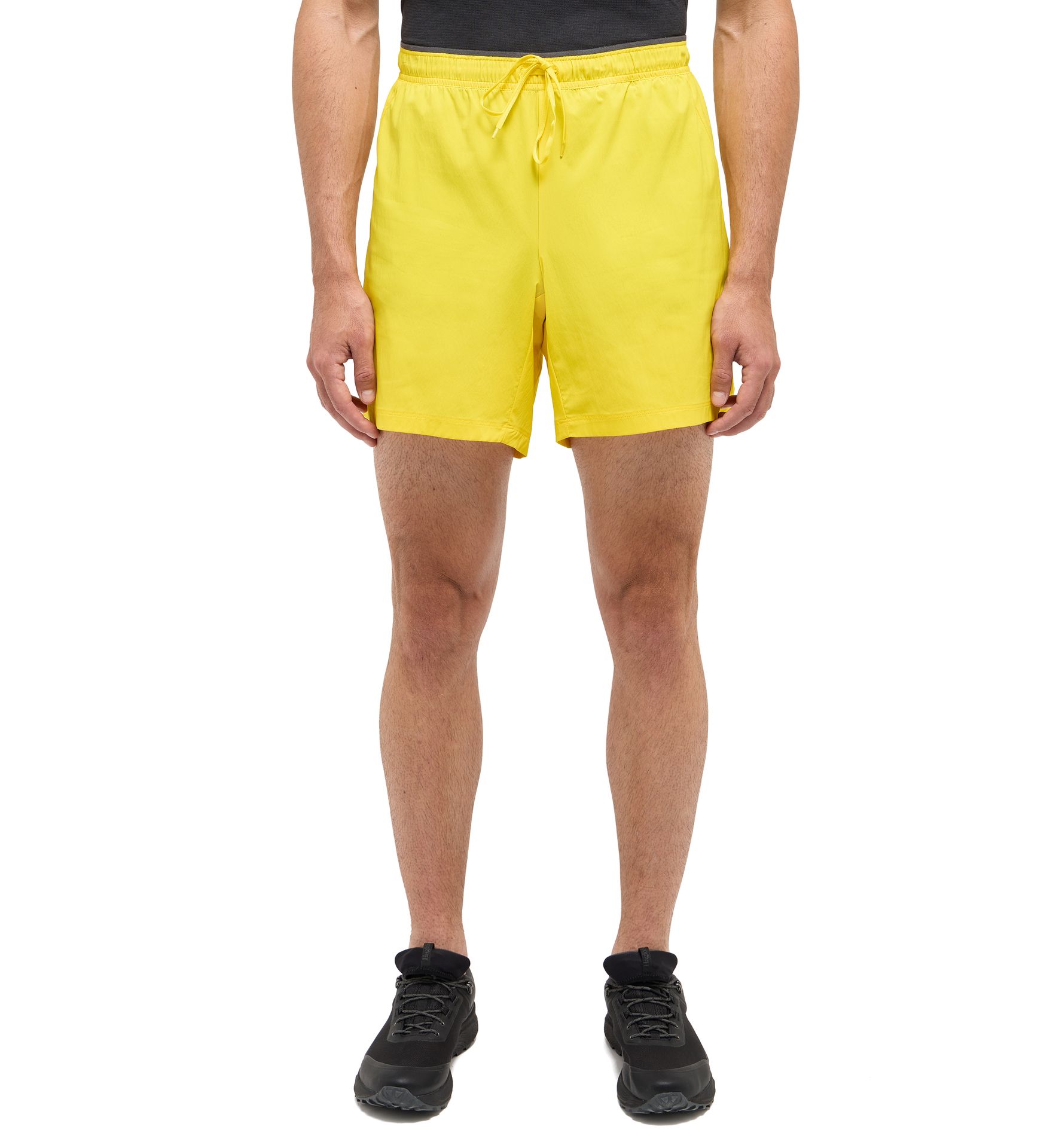 L.I.M Tempo Trail Shorts Men Tech Yellow