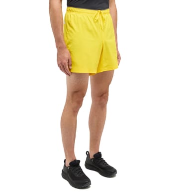 L.I.M Tempo Trail Shorts Men Tech Yellow