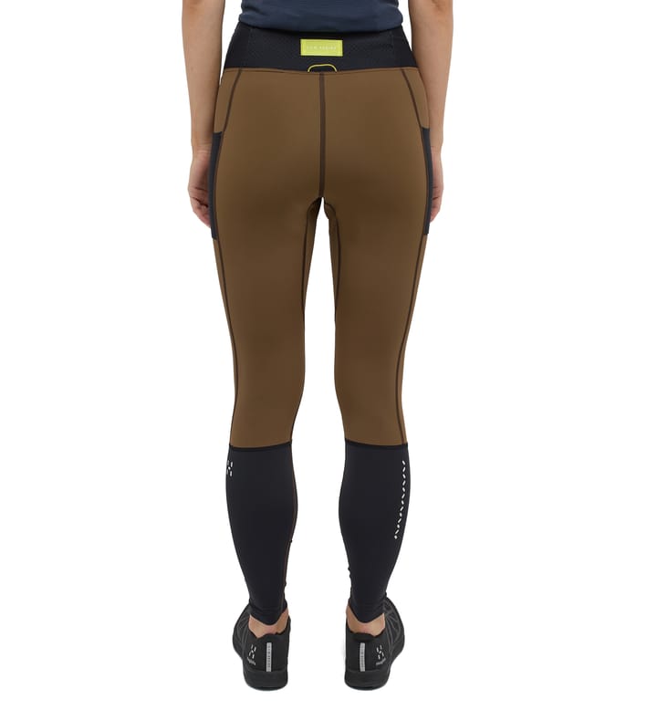 L.I.M Intense Trail Tights Women Teak Brown/True Black