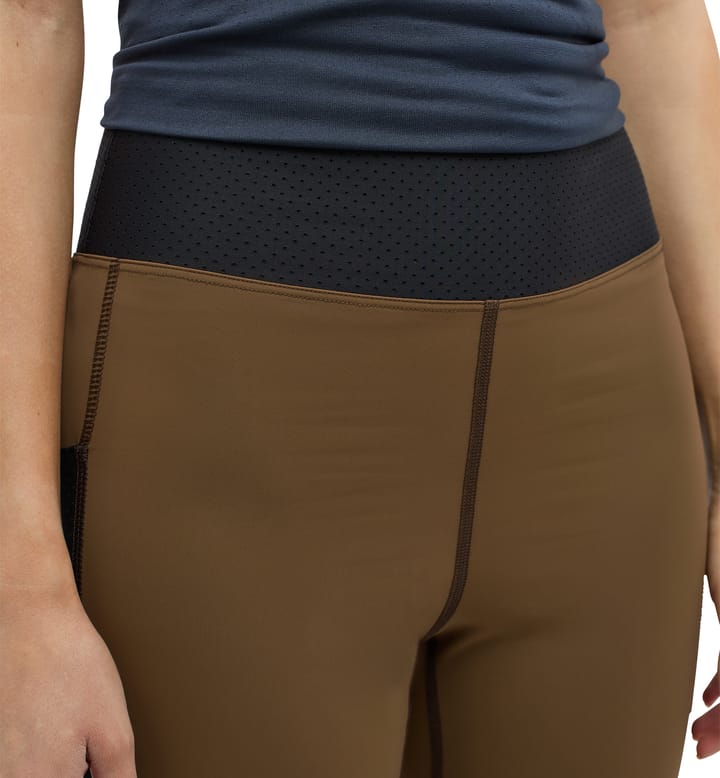 L.I.M Intense Trail Tights Women Teak Brown/True Black