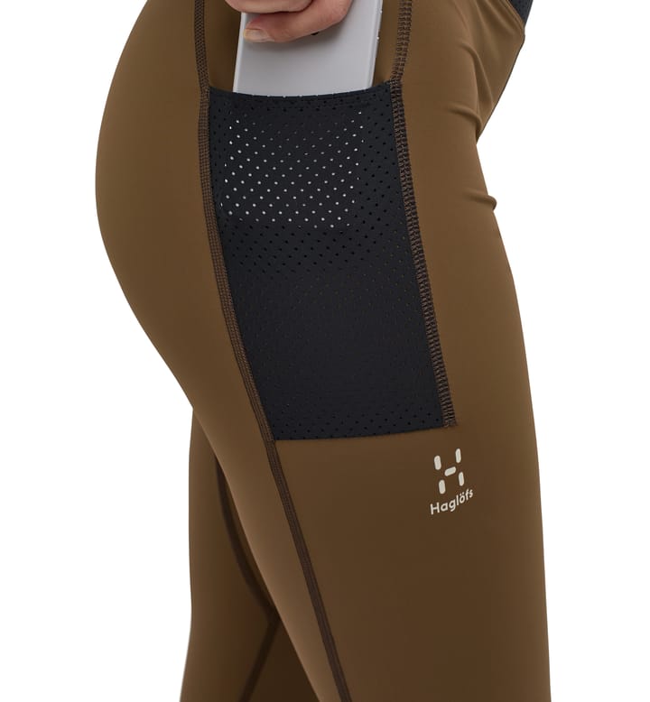 L.I.M Intense Trail Tights Women Teak Brown/True Black