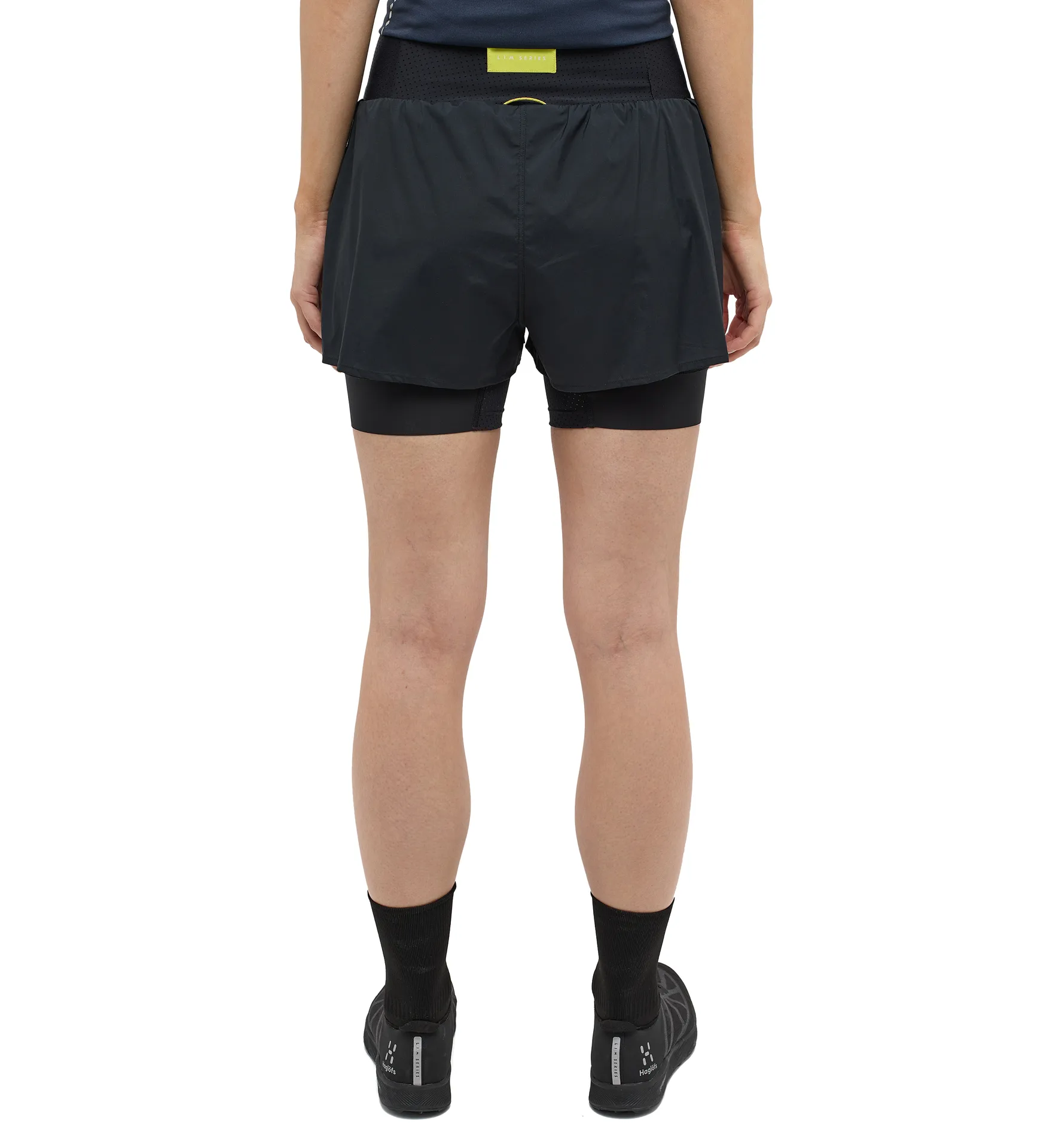 L.I.M Intense Trail 2-in-1 Shorts Women True Black